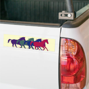 horse bumper sticker