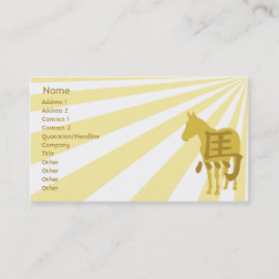 Horse - Business Business Card