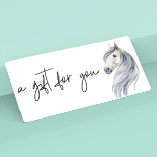 Horse Business Riding Services Gift Certificate 