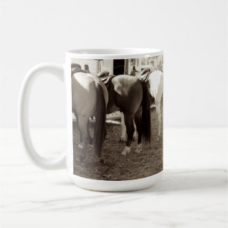 Horse Butts Coffee Mug