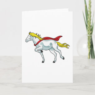 Horse Cape Card