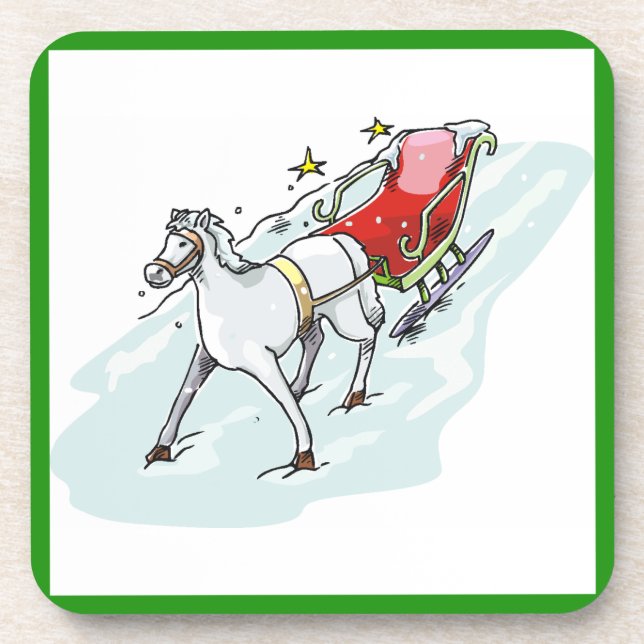 Horse & Carriage - Coaster (Front)