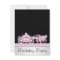 Horse Carriage Pink Black Princess Birthday Party