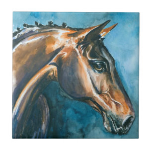 Horse Ceramic Tile