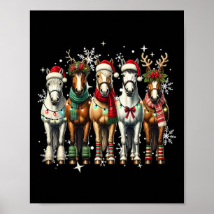 Horse Christmas Gifts For Horse Lovers Uni-kids Un Poster