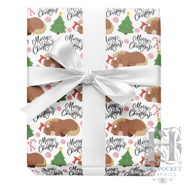 Horse Christmas Wrapping Paper (Creator Uploaded)