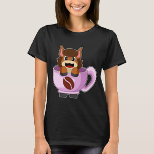 Horse Coffee Cup T-Shirt
