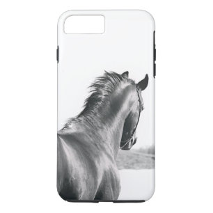 horse collection. B&W iPhone 8 Plus/7 Plus Case