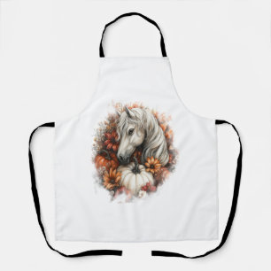 Horse Country Pumpkin Apron