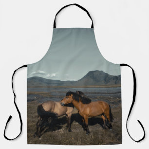HORSE COUPLE APRON