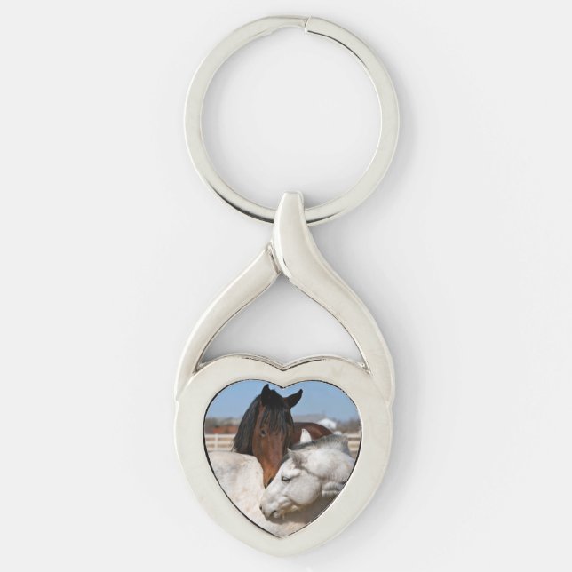 Horse Couple Key Ring (Front)