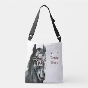 Horse Custom All-Over-Print Cross Body Bag