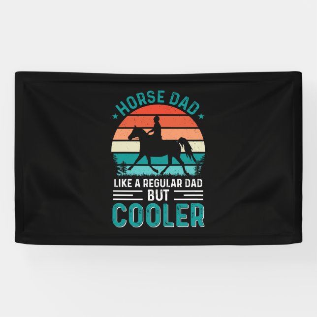 Horse Dad Banner (Horizontal)