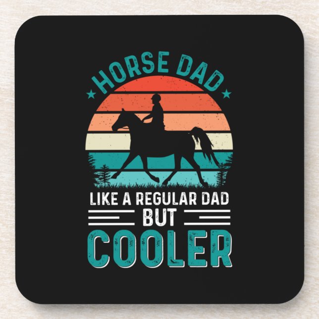 Horse Dad Coaster (Front)