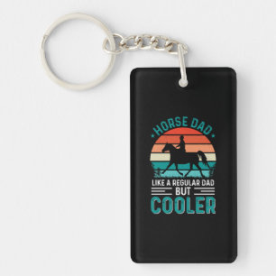 Horse Dad Key Ring