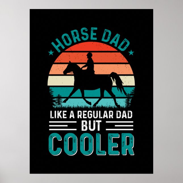 Horse Dad Poster (Front)