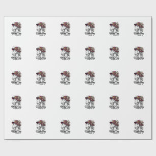 Horse Dad Vintage Western Cowboy Rider Shirt Desig Wrapping Paper