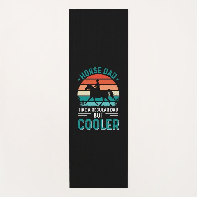 Horse Dad Yoga Mat (Front)