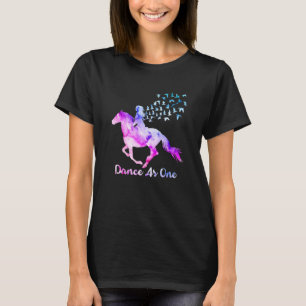 Horse Dance As One For Girls & Women T-Shirt