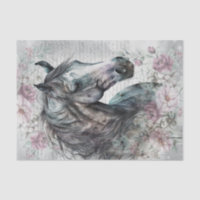 Horse Decoupage