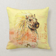 Horse Design 2 Pillows