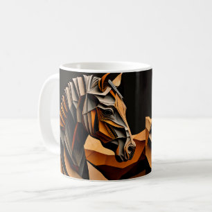 Horse Design, Rustic Farm Animal Artwork Cup