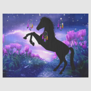 Horse Dreamcatcher Tissue Paper