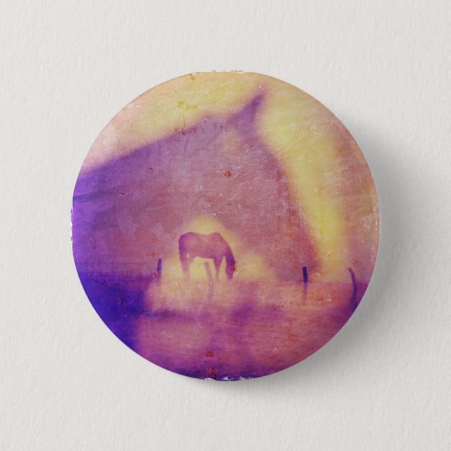 Horse Dreams 6 Cm Round Badge (Front)