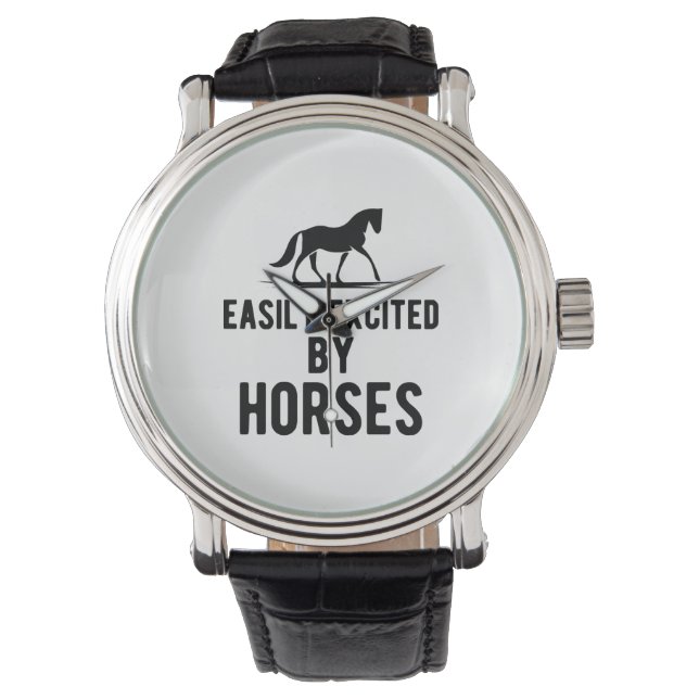Horse - Easily excited by horses b Watch (Front)