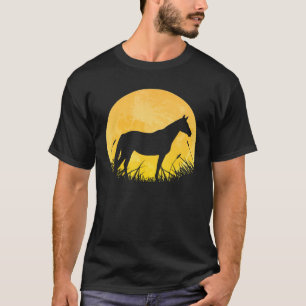 Horse Easy Halloween Outfit Hare Mare Pony Moon Co T-Shirt