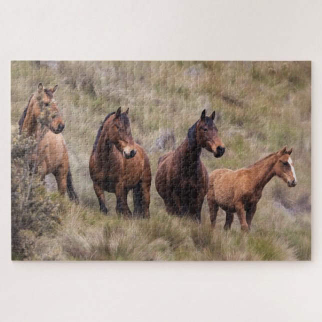 Horse Equestrian Jigsaw Puzzle (Horizontal)