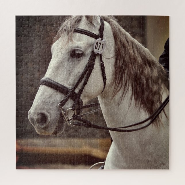 Horse Equestrian Puzzle Andalusian (Vertical)