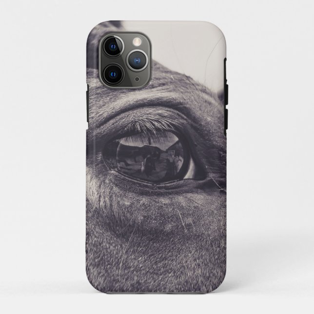 Horse Eye 001 Case-Mate iPhone Case (Back)
