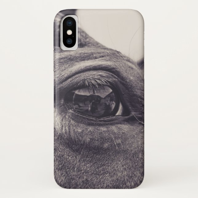 Horse Eye 001 Case-Mate iPhone Case (Back)