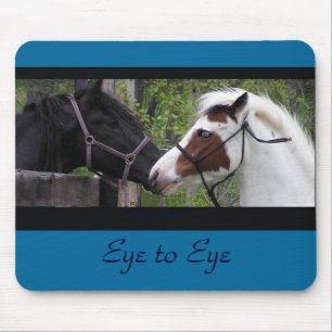 Horse Eyes Mousepad