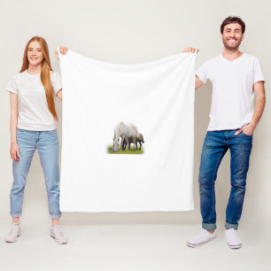 Horse Fleece Blanket