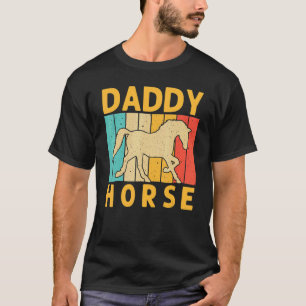 Horse For Dad Grandpa Horse Horse Racing T-Shirt