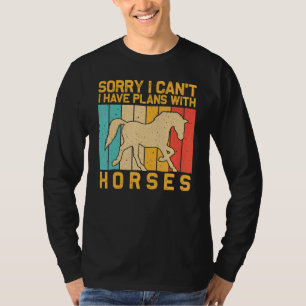 Horse For Men Women Horse  Horse Racing T-Shirt
