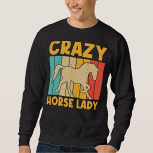 Horse For Women Mum Horse Horse Racing Sweatshirt