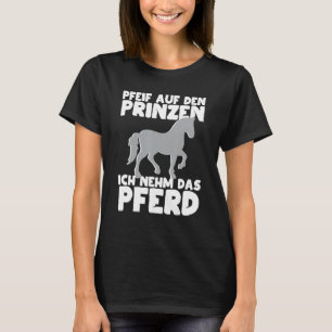 Horse Friend Fiance Horse Fan T-Shirt