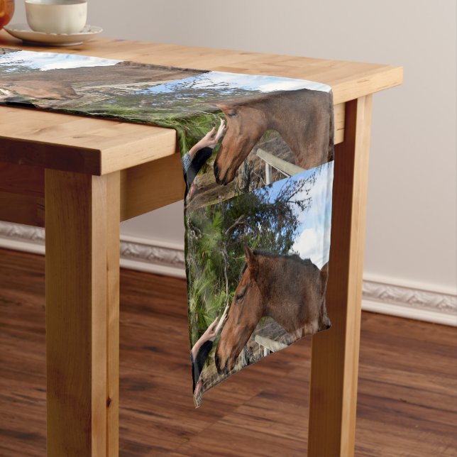 Horse Friend Forever,  Long Table Runner (In Situ)