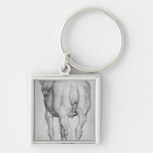 Horse, from the The Vallardi Album Key Ring