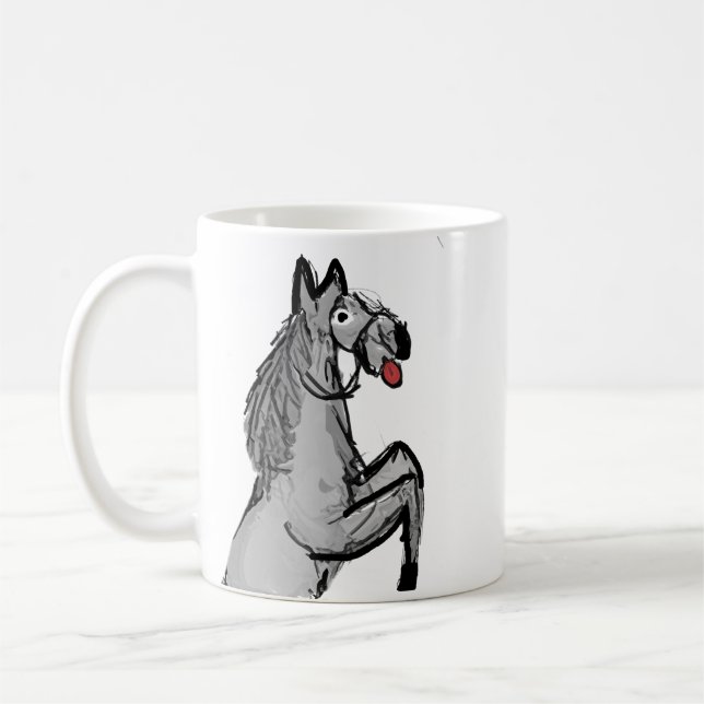 Horse Galloping Coffee Mug (Left)