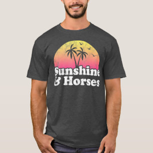 Horse Gift  Sunshine and Horses Tank Top 