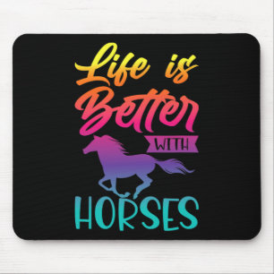 Horse Gifts For Girls. Riding6 Mouse Pad