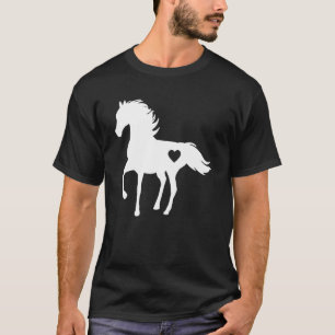 Horse Gifts For Women Teen Girls Equestrian Horses T-Shirt