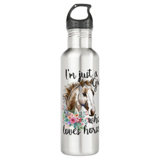 Horse Girl 710 Ml Water Bottle