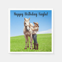 Horse Girl Birthday Celebration Special Message 