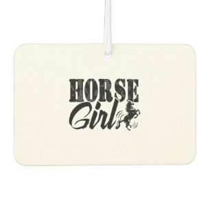 Horse Girl Car Air Freshener