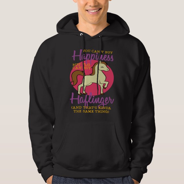 Horse Girl Horseback Riding Halfinger Lover Thorou Hoodie (Front)